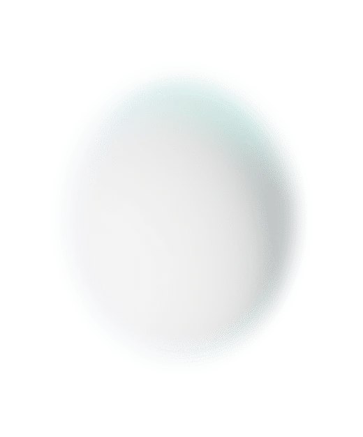 Decorative sphere element on the right side