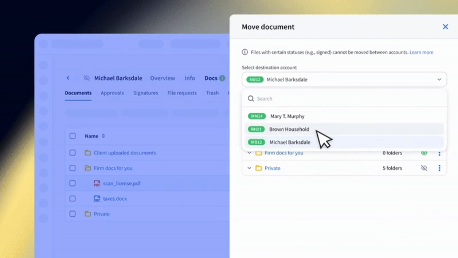 Document Management and E-Signatures