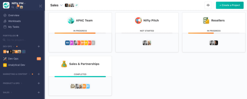 Portfolio Dashboards