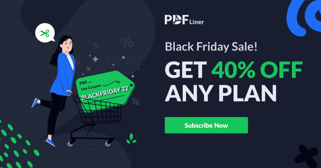 PDFLiner Black Friday Deal