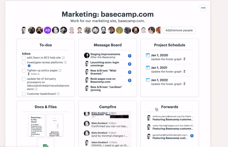 Basecamp- Toggl Alternative