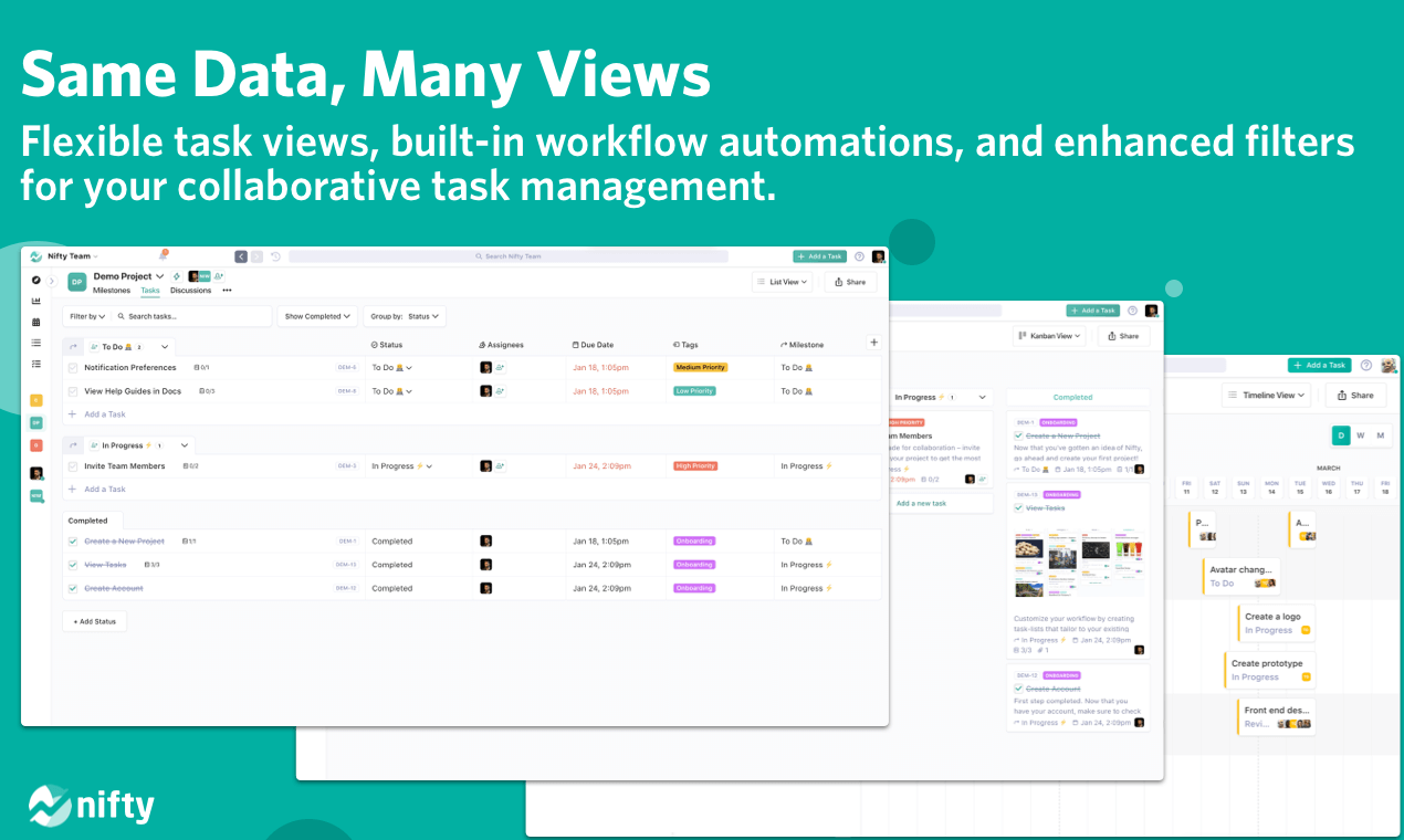 Nifty Tasks