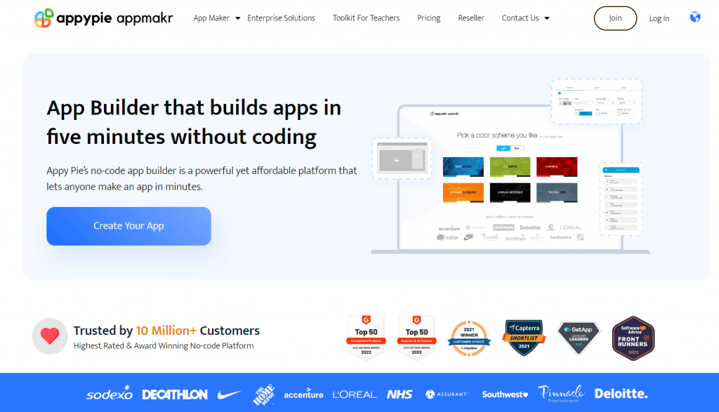 Appy Pie App Builder