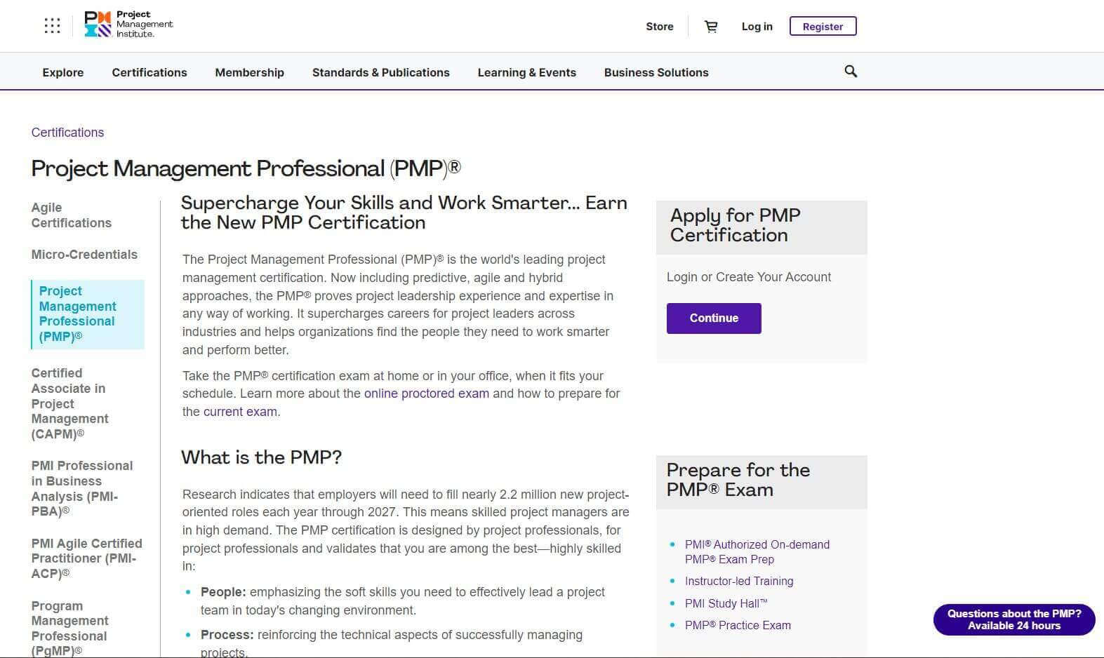 Types Of Project Manager Certifications