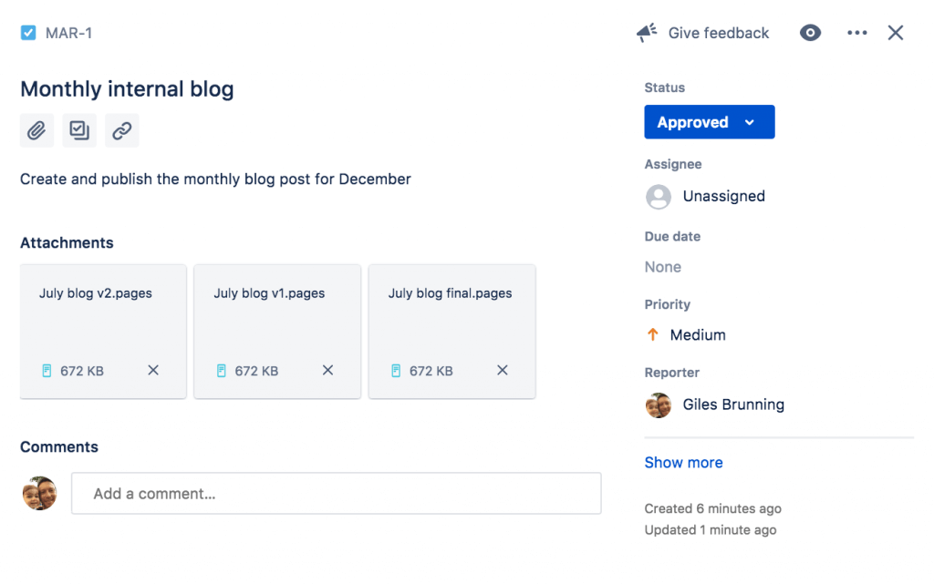 Jira for marketing projects
