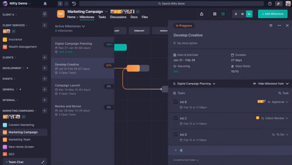 Nifty for Remote Project Onboarding