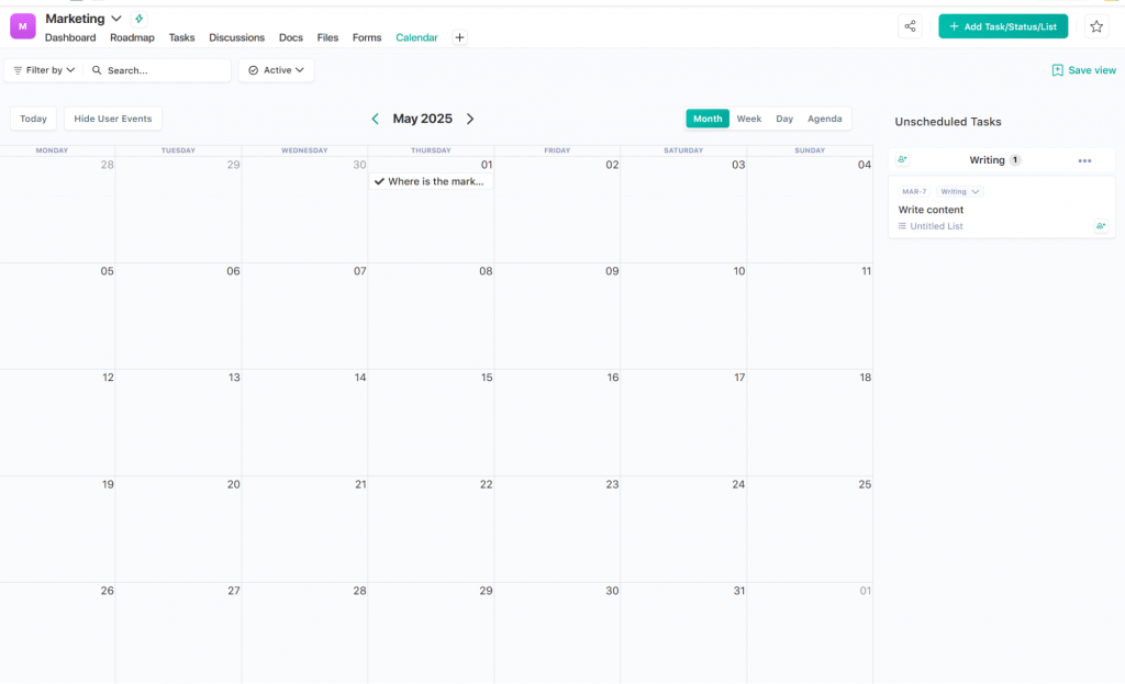 Visual Calendar
