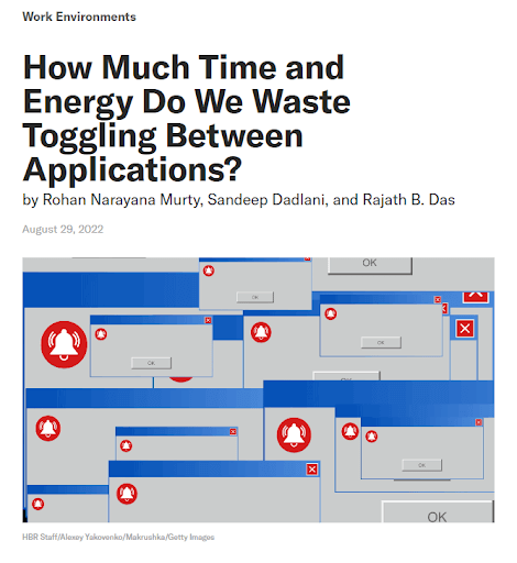 how much time do you waste in toggling apps: Toggle Tax