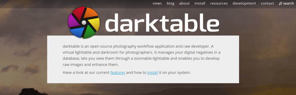 darktable, one of the best  Lightroom alternatives  out there. 