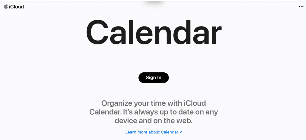 Apple Calendar