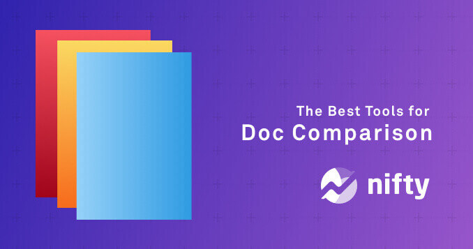 Document comparison tools