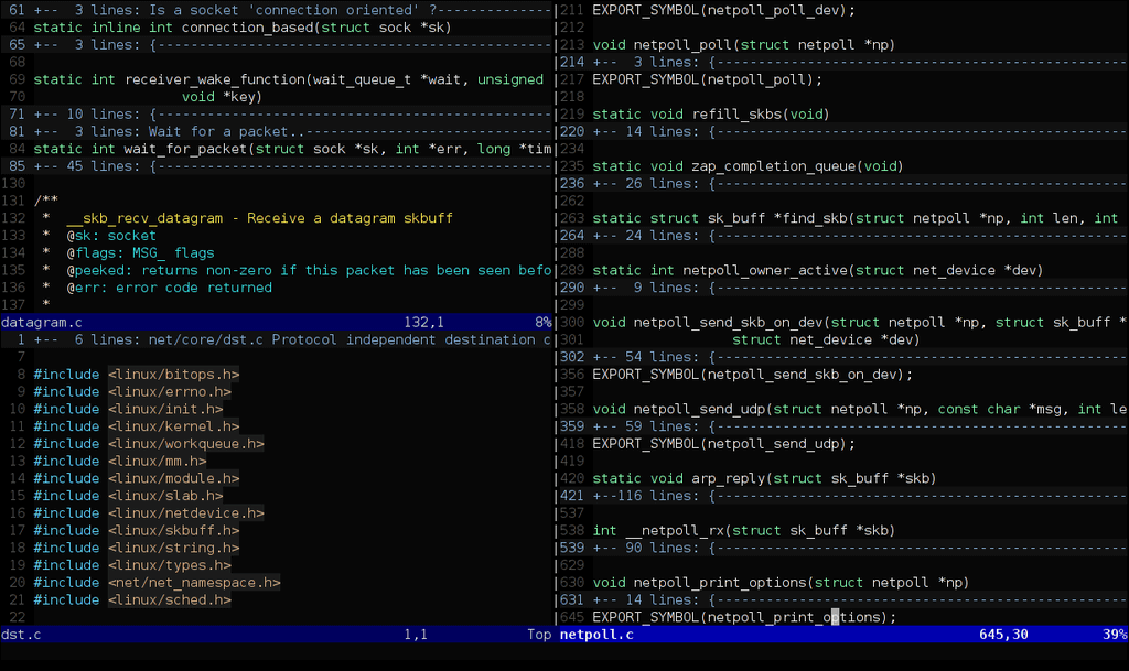 Text Based Software Development Tool, Vim