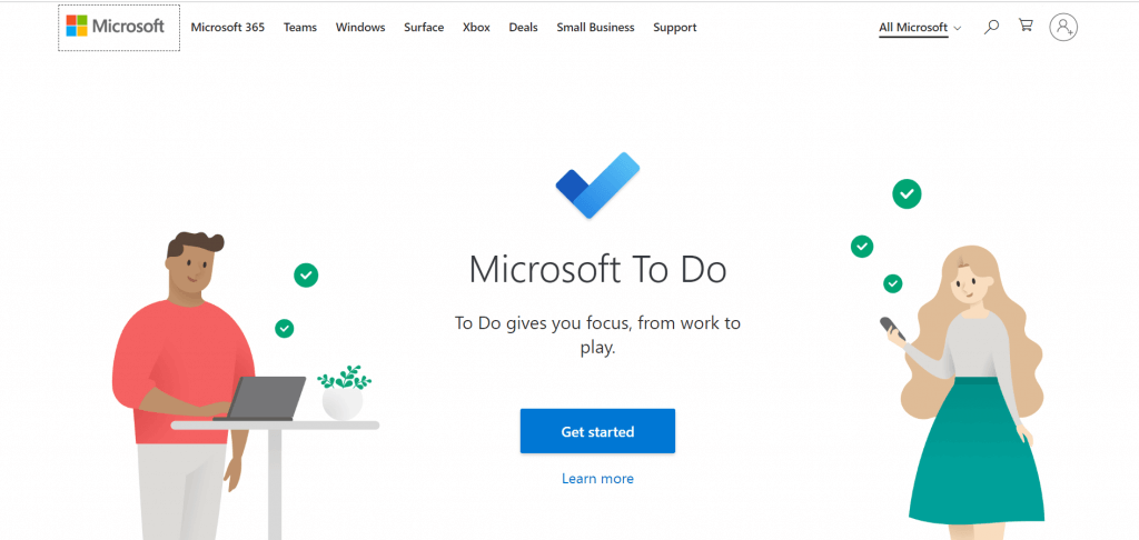 Microsoft To Do, one of the Best Free Reminder Apps out there. 