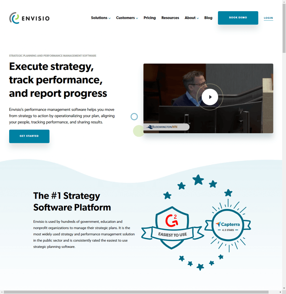 Enterprise-Grade Strategic Planning Software, Envisio