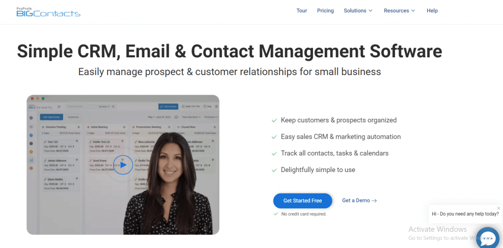 bigcontact, Task management platform