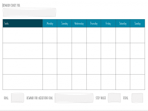 Microsoft Word Goal Setting Template 