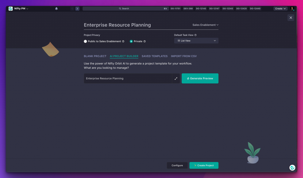 Nifty ERP AI Software