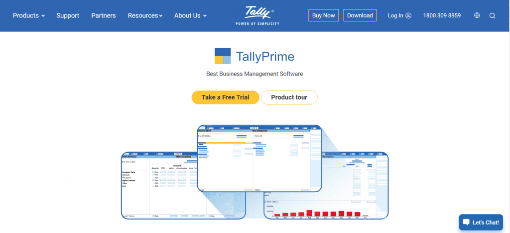 TallyPrime, erp system for SMB