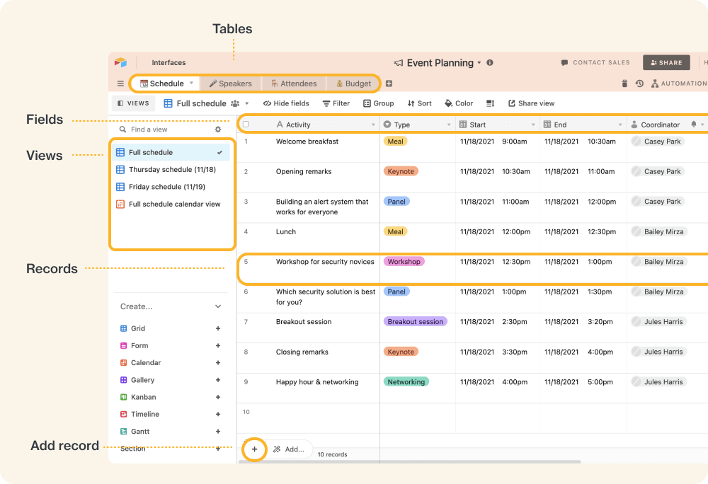Airtable, Free Project Management Software for Building Custom Apps