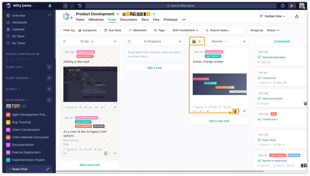 Automated Task Grouping