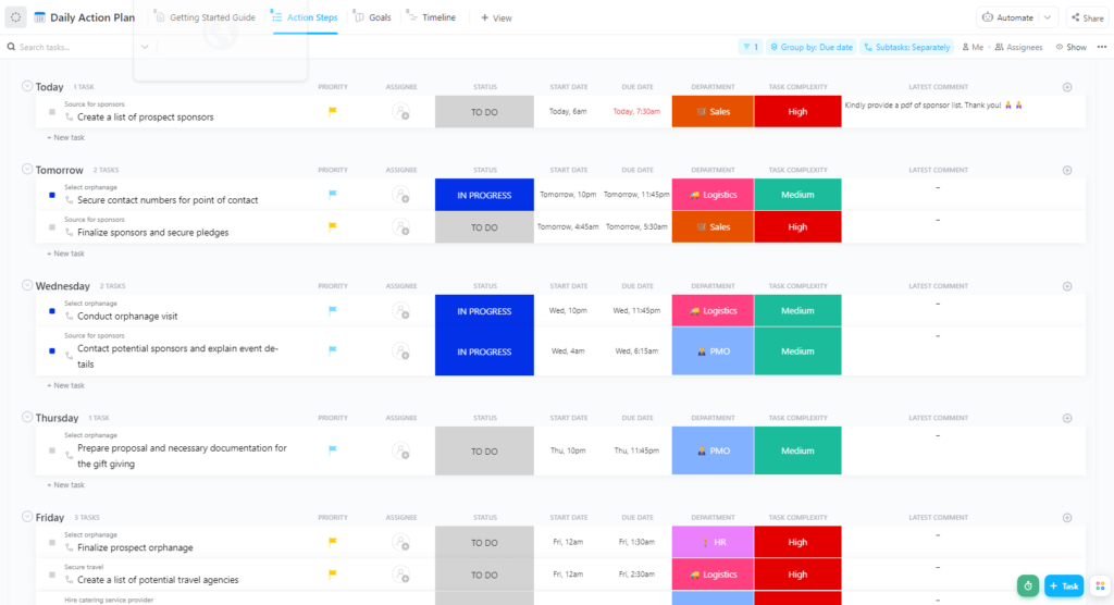 Clickup-Workforce Planning Tools