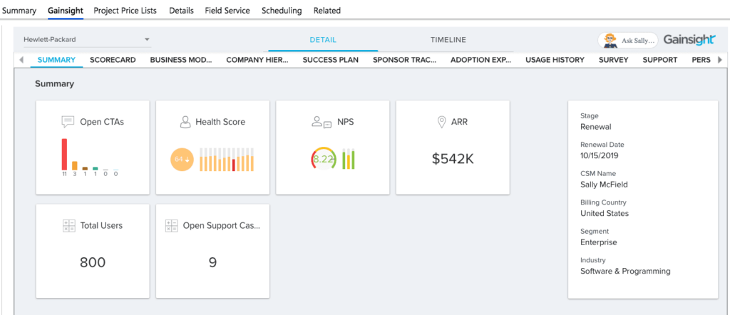 Gainsight - Customer Retention Software