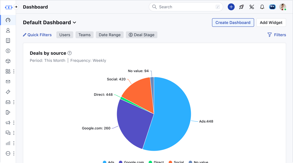 SALESMATE - AI powered CRM for Sales Teams