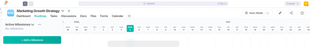 NiftyMilestone tracking