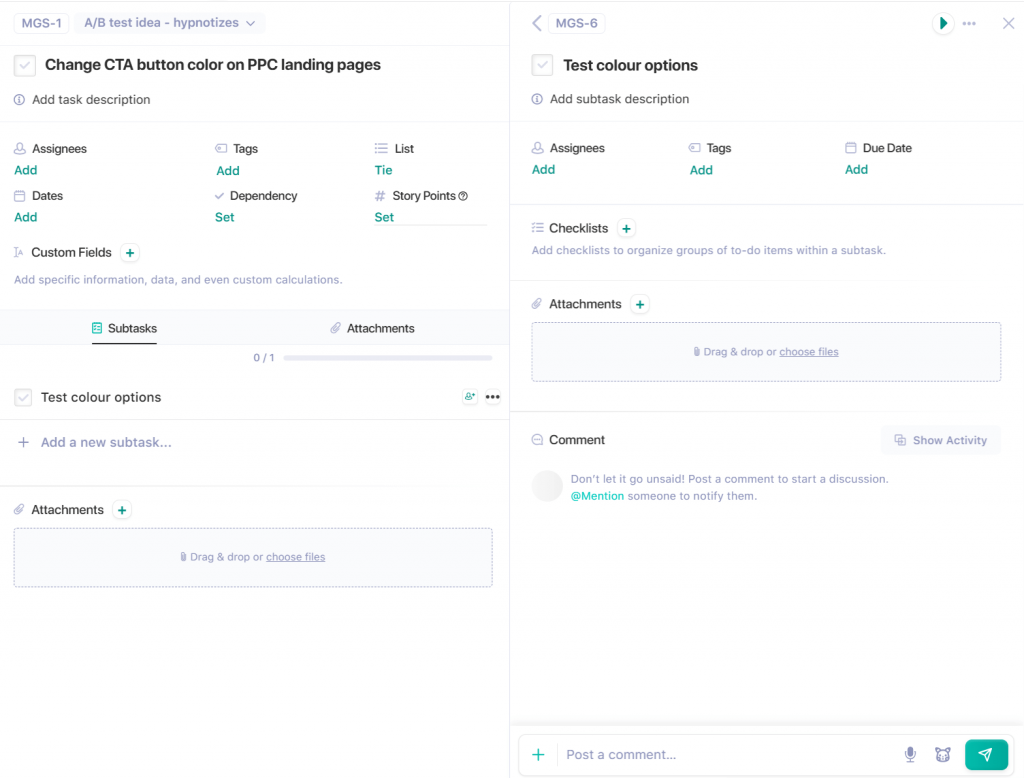 Nifty Tasks