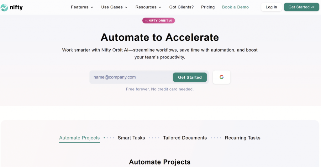 Nifty- Automation