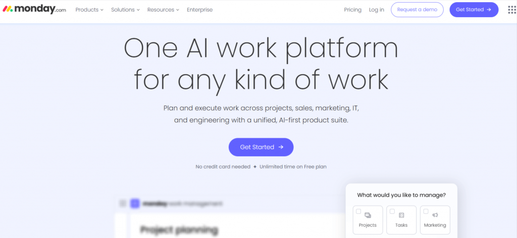 Monday.com – Best for Custom Dashboards